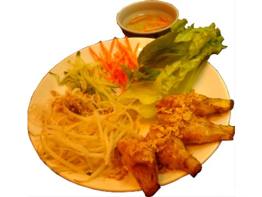 Vietnamese Sugar Cane Shrimp With Vegetables