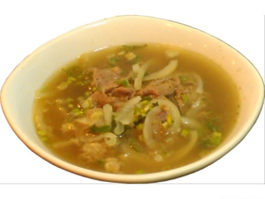 Vietnamese Beef & Duck Blood Soup