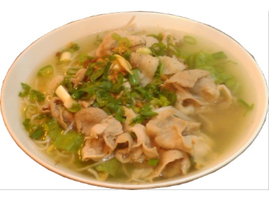 Vietnamese Pork Slices soup /Pho/
Rice
Flour
/Noodle