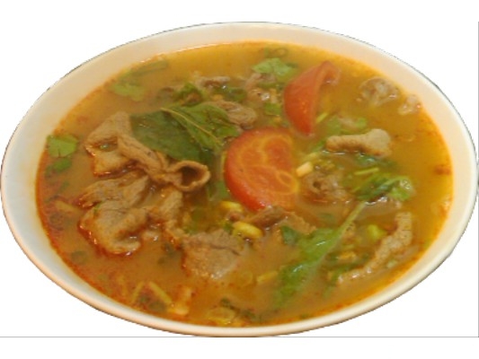 Hot And Sour  Pork soup /Pho/
Rice
Flour
/Noodle